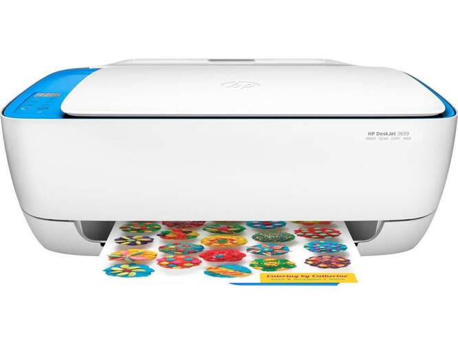 Impresora Multifunción HP Deskjet 3639 | Inyección, Color