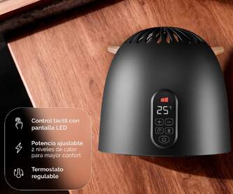 CALEFACT. ARTICA ATVCER1500B 1500W CERAMICO NEGR