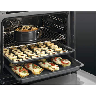 Horno Pirolítico AEG BPB23112ZM | Clase A+, 72L, 9 Funciones