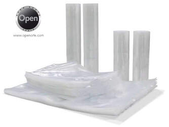 BOLSA ENVASADORA OPEN N 1704 GOFRADAS 30x40 50UDS