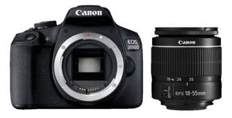 CAMARA CANON EOS 2000D 18 55 DC III