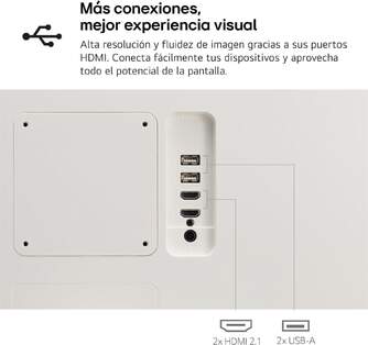 MONITOR LG 32%%%quot; 32SR50WF-W.EEU SWING 1920 x 1080