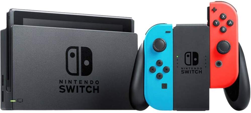Consola Nintendo Switch Neón Rojo - WiFi + BT 4.1, Versión 2