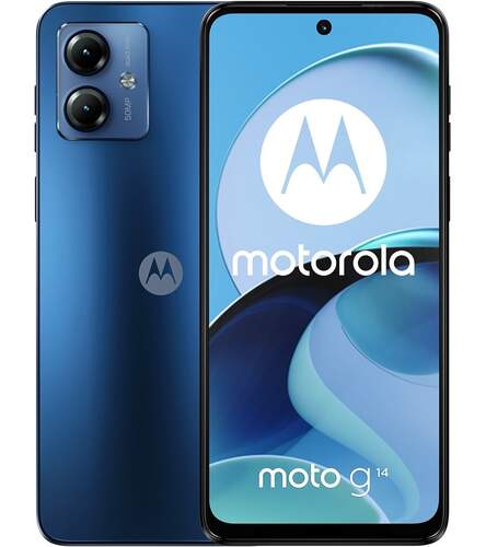 Motorola G14 - 4/128 GB, Pantalla 6,5", Azul