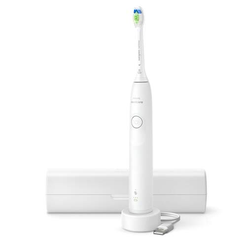 Cepillo Dental Philips HX7108/02 Sonicare 5300 - Funda, Bater&iacute;a, 2 Velocidades, Blanco