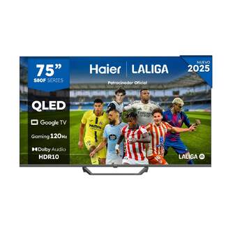 TV HAIER 75%%%quot; H75S80FUX UHD QLED GOOGLETV PEANA