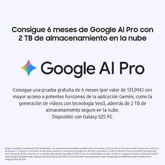 SMARTPHONE SAMSUNG S25 FE 8/256 6,7%%%quot; WHITE