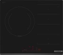 Placa de inducción Bosch PXJ631HC2E - 60 cm, 3 zonas, Sin perfiles, Negro