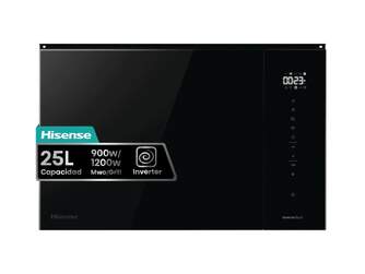 MICR. HISENSE BIM325GI63DBG 25L NEGRO GRILL INTEG