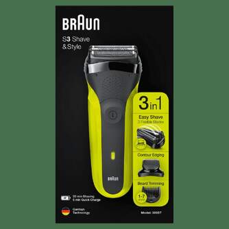 AFEITA. BRAUN 300BT 30MIN AUT. 5 PEINES