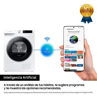 SECADORA SAMSUNG DV90T6240LE 9K BC BCA DSP WIFI