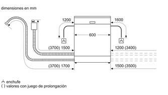 LVJ. BOSCH SMT6ECX12E 8P 3%%%#170;B 42dBA INT