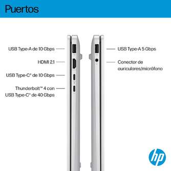 PORTATIL HP 14-FO0013NS U5 16GB 1TB 14%%%quot; W11H
