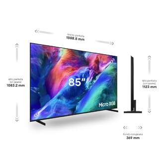 TV SAMSUNG 85%%%quot; TMR85R85H UHD MICRORGB SMARTTV 240H