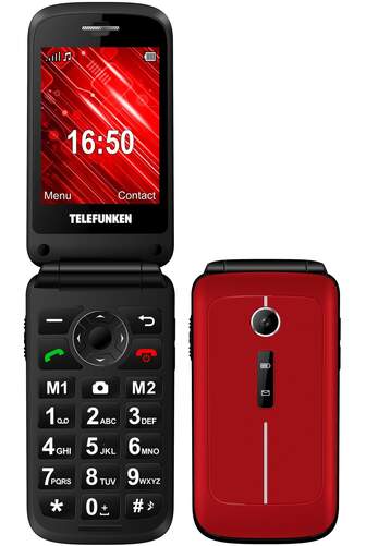 Seniorphone Telefunken S430 Rojo