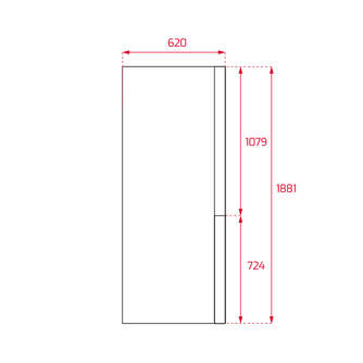 FRICOM. TEKA NFL345C 188x60 NF INOX DSP 40672051