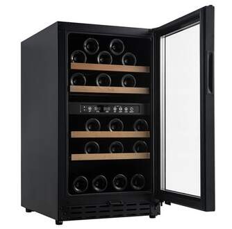 VINOTECA VINOBOX V40GC2TN 40 BOTELLAS NEGRA