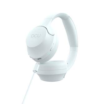 AURICULARES DCU DIADEMA TRUE IMMERSIVE ANC BLANCO