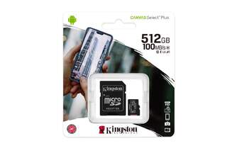 TARJ. MEM. KINGSTON MICRO SD 512GB CL10