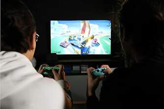 MANDOS KONIX NINTENDO SWITCH VERDE/AZUL