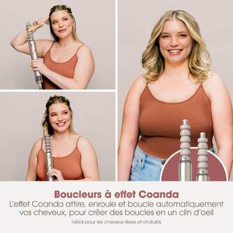 SECADOR SHARK HD446SLEU 5EN1 1400W CHAMPGNE