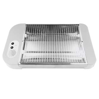 TOST. KUKEN 30742 PLANO INOX/NGRO  600W