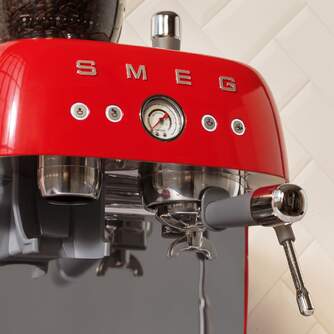 CAFET. SMEG EGF03RDEU MOLIN 20B 1650W EXPRESS ROJA