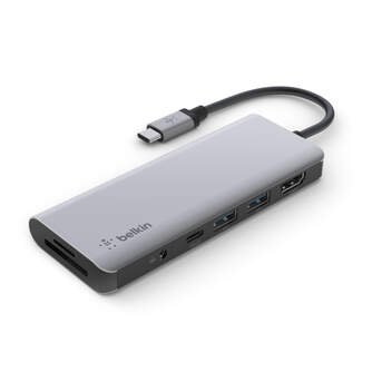 HUB BELKIN AVC009BTSGY USB C 7 EN 1 USB/HDMI/CARGA