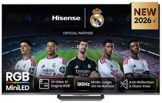 TV HISENSE 65%%%quot; 65UR8S UHD RGBMINILED SMARTTV 180HZ