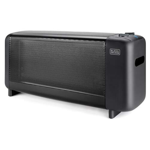 Radiador de Mica Black&Decker BXMRA1500E - 1500 W, para habitaciones hasta 15 m2, 2 niveles