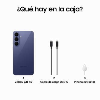 SMARTPHONE SAMSUNG S26 FE 8/256 6,7%%%quot; BLUEBERRY
