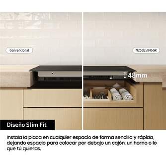 ENCIM. SAMSUNG NZ63B5046GK/U1 3F FLEX INDUCCION