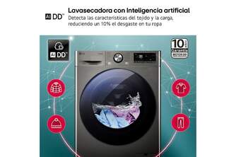LVD.SEC. LG F4DR7009AGS 9/6K 1400R INOX WIFI