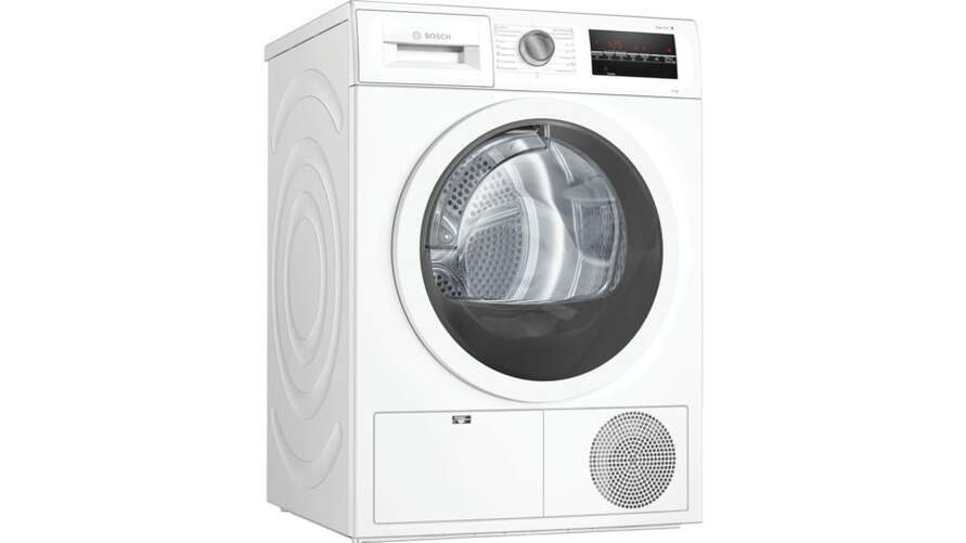 Secadora Condensaci&oacute;n Bosch WTG86260ES - B, 8kg, 15 Programas, Sensores Humedad, Display, Blanca