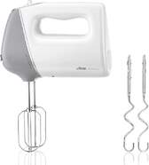 Batidora Amasadora Ufesa Provence - 600 W, 5 Velocidades+Turbo, Gris, Blanco