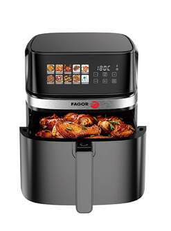FREIDORA AIRE FAGOR  2200W 8L 2RESIST.