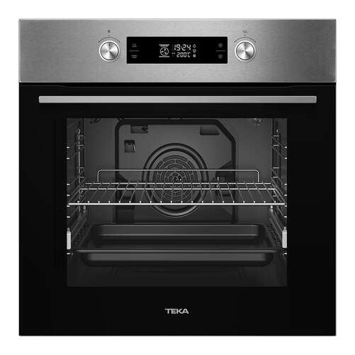 Horno Pirol&iacute;tico Teka HCB6375P 111020103 - 71 L, Clase A+, 3200 W, Inox, Negro