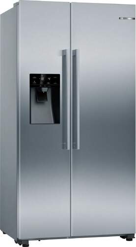 Frigor&iacute;fico Americano Bosch KAD93AIDP - 180 x 91 cm, 562 litros, No Frost, Clase D, Inox