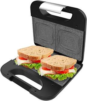 SANDWICH. CECOTEC ROCK%%%#39;NTOAST 800W 2SAND INOX 2953