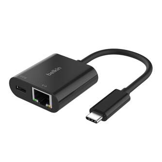 ADAPTADOR BELKIN INC019 USB C ETHERNET  CARGA 100W