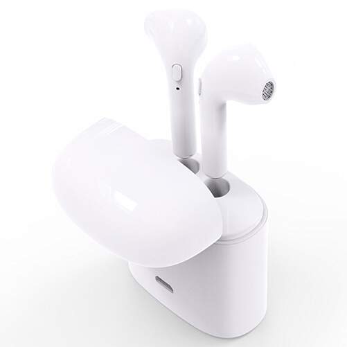 Auriculares Denver TWQ-40P - Bluetooth 5.0, Estuche 400mAh