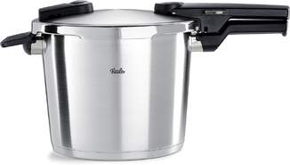 Olla Fissler Vitaquick Premium Glossy - 6 L, 22 cm, Tapa, Inox