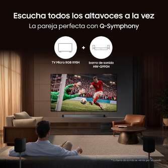 TV SAMSUNG 85%%%quot; TMR85R95H UHD MICRORGB SMARTTV 240H