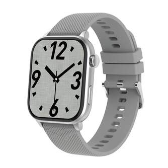 SMARTWATCH DCU MILAN GPS PLATEADO