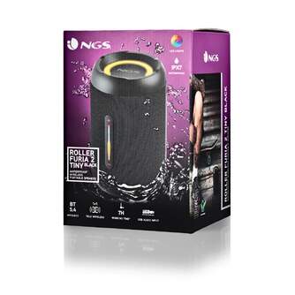 ALTAVOZ NGS ROLLERFURIA2TINYBLACK IPX7 20W BT USB