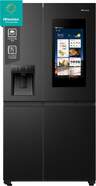 Frigor&iacute;fico Americano Hisense RS9P628GPFE - 614 L, Clase E, Display, Negro