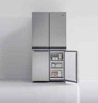 FRI. WHIRLPOOL WQ9B2L 187,5x91 4P NF INOX