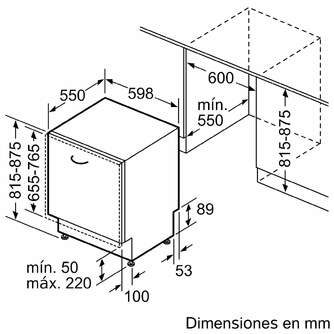 LVJ. BALAY 3VF5031DP 5P INOX DSP 46DB INT