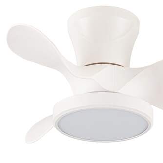 VENTILADOR TECHO CRISTAL MOLL 20W MD