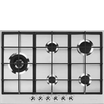 ENCIM. SMEG PX375L 5F 70/75CM GAS NAT INOX